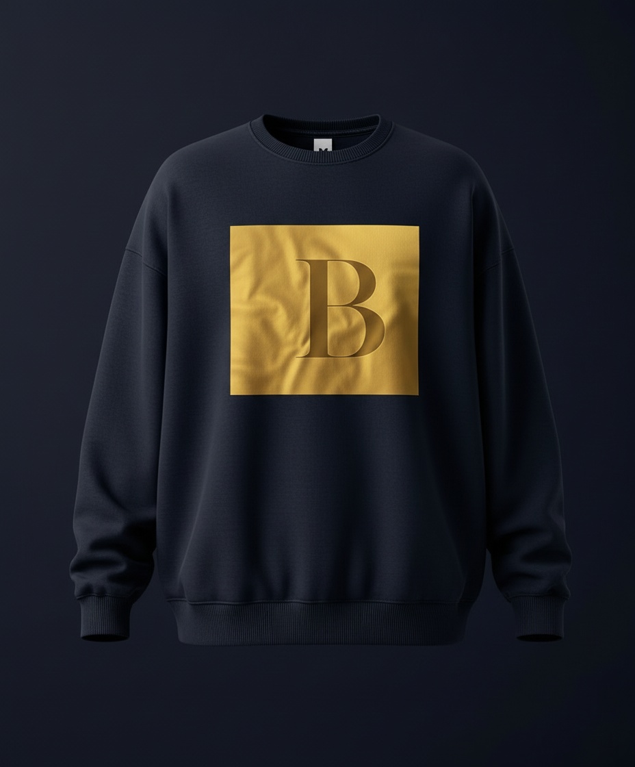 Oversized Drop-Shoulder Sweatshirt