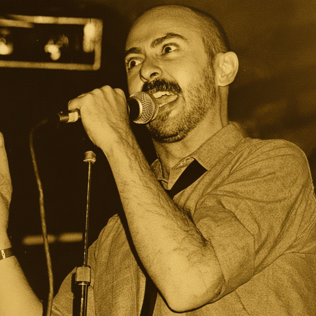 La era de Los Redonditos de Ricota - 25 años de rock independiente Discos de vinilo vintage iluminados en ambiente oscuro representando la era de Los Redonditos de Ricota