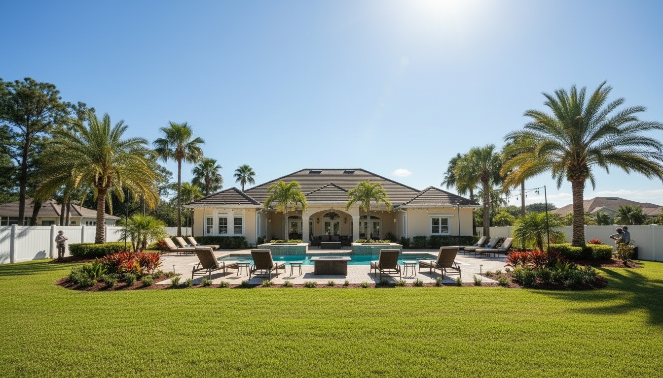 Pool deck pavers installation Clearwater FL