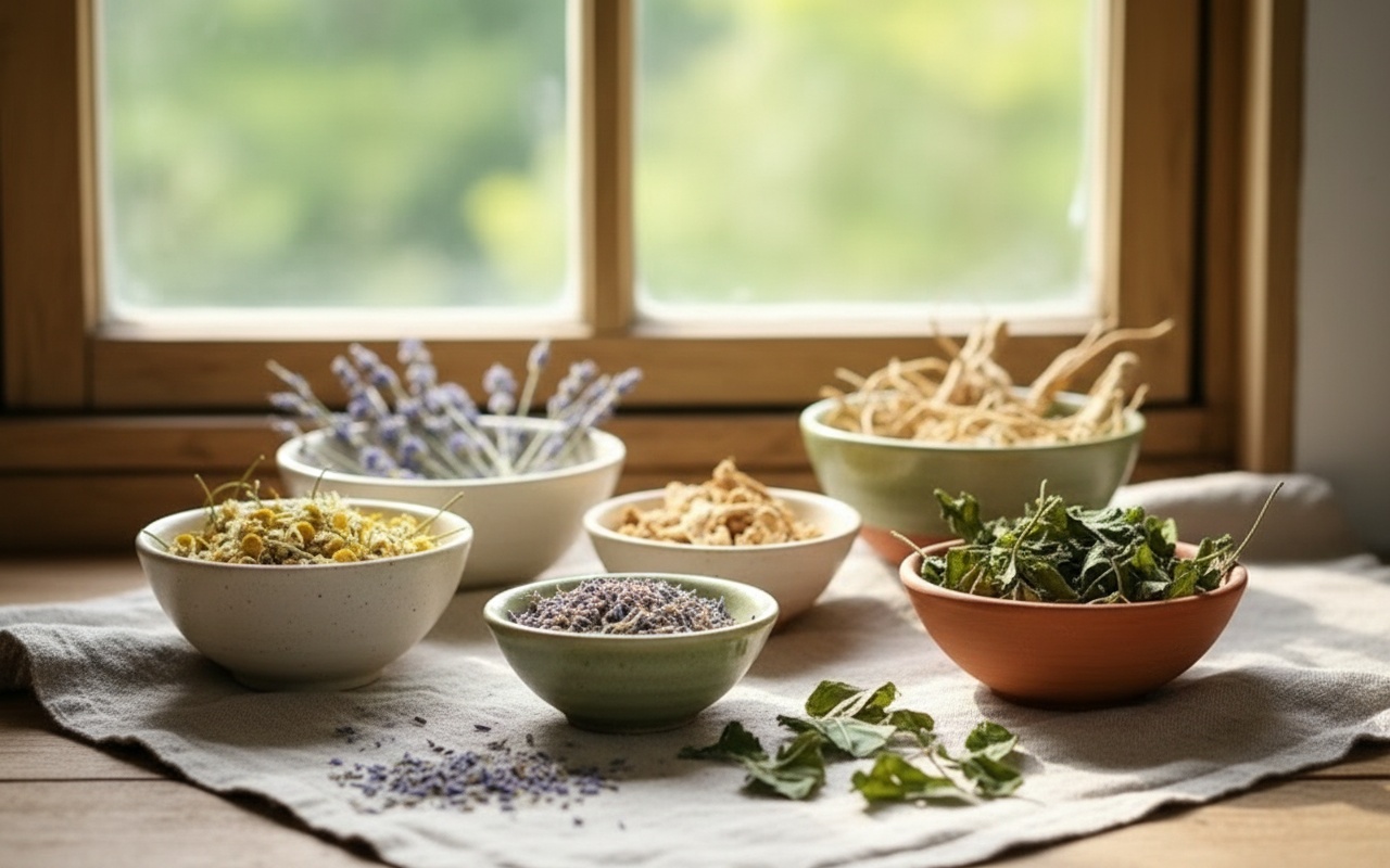 Best Herbs for Anxiety & Stress: What the Research Actually Shows