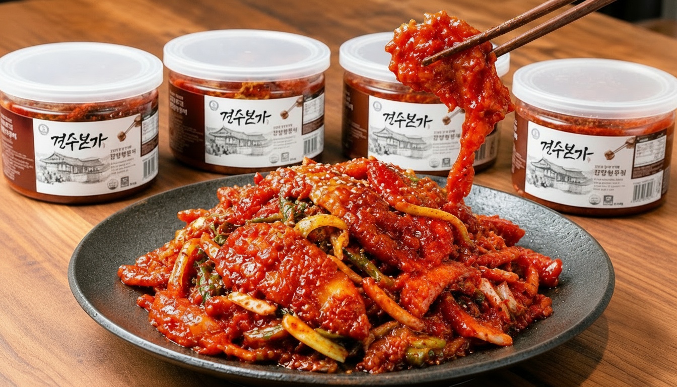 경주본가 가오리무침