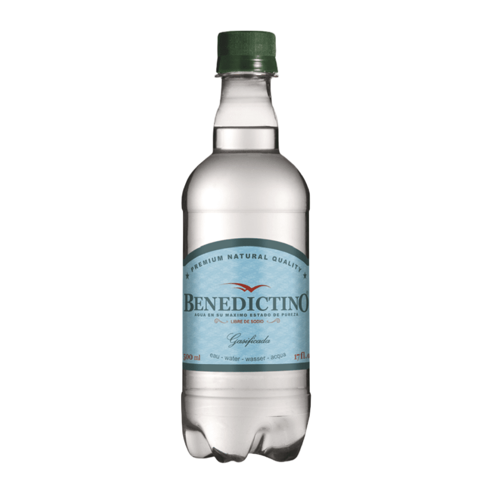 Benedictino con gas 500 ml