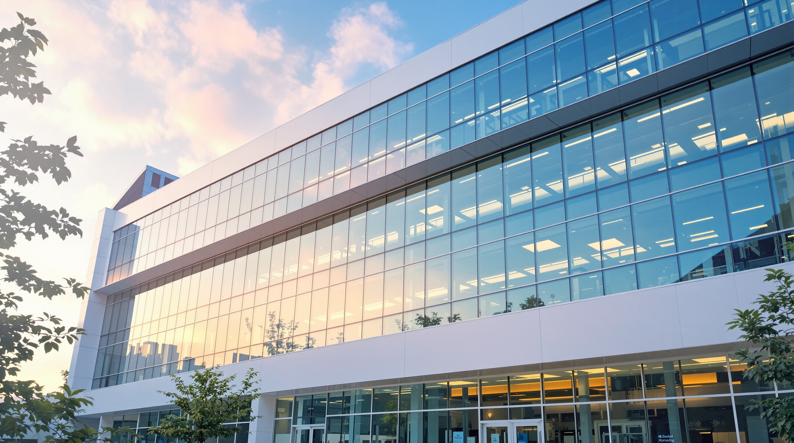 Modern hospital facility in India
