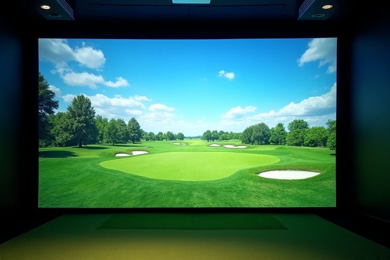 최신 스크린 골프 장비 1