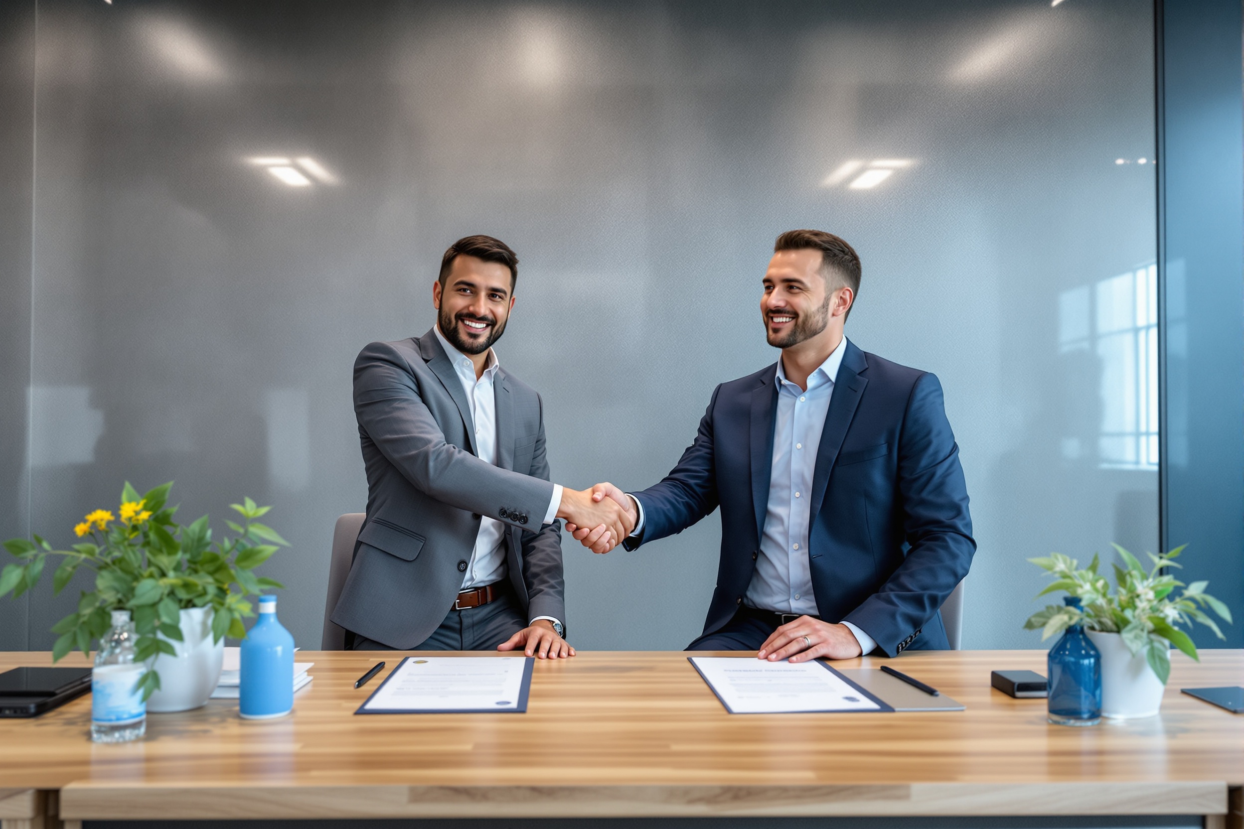 شراكة استراتيجية مع شركة عالمية لتطوير حلول الإدارة الذكية