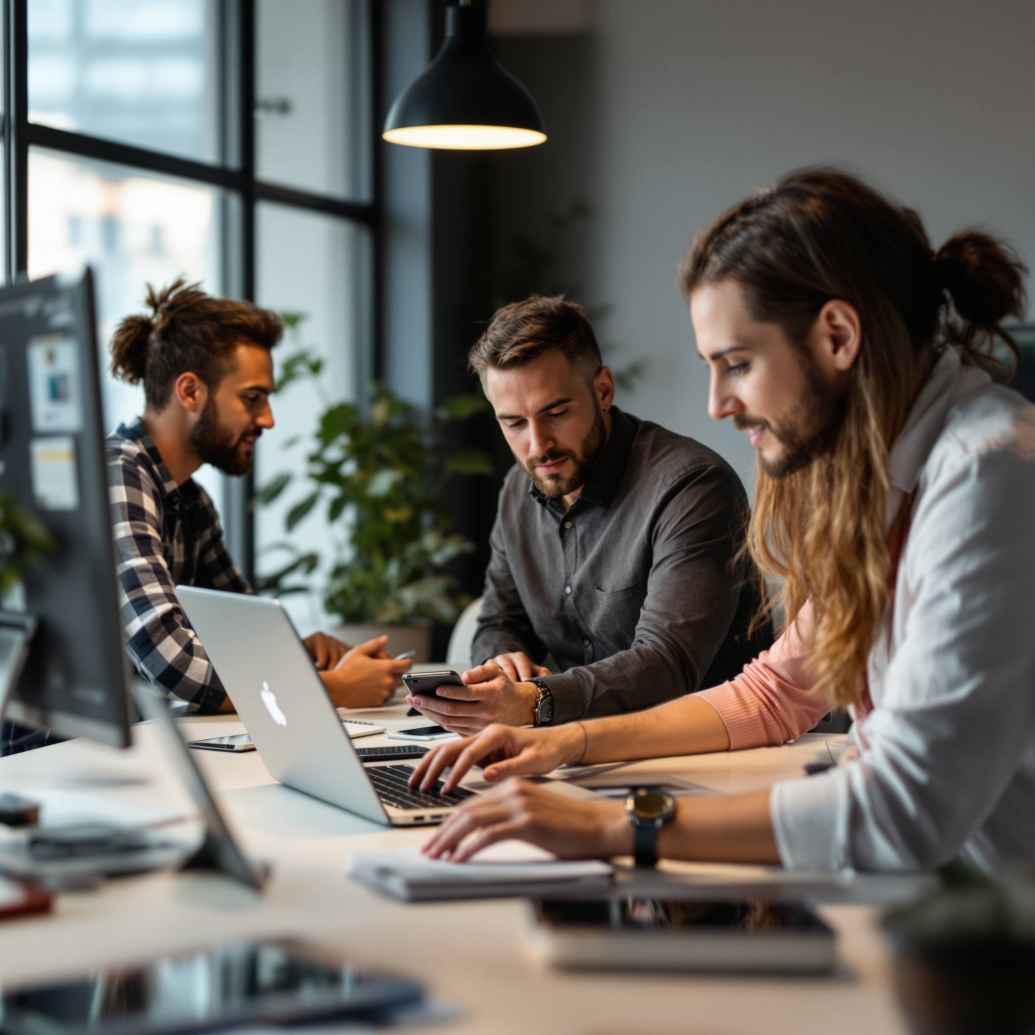 SUDARC SRL team working on iOS applications