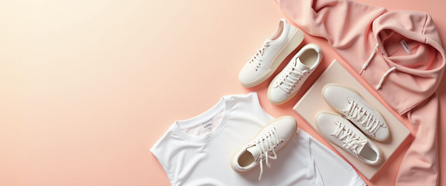 Fashion items background