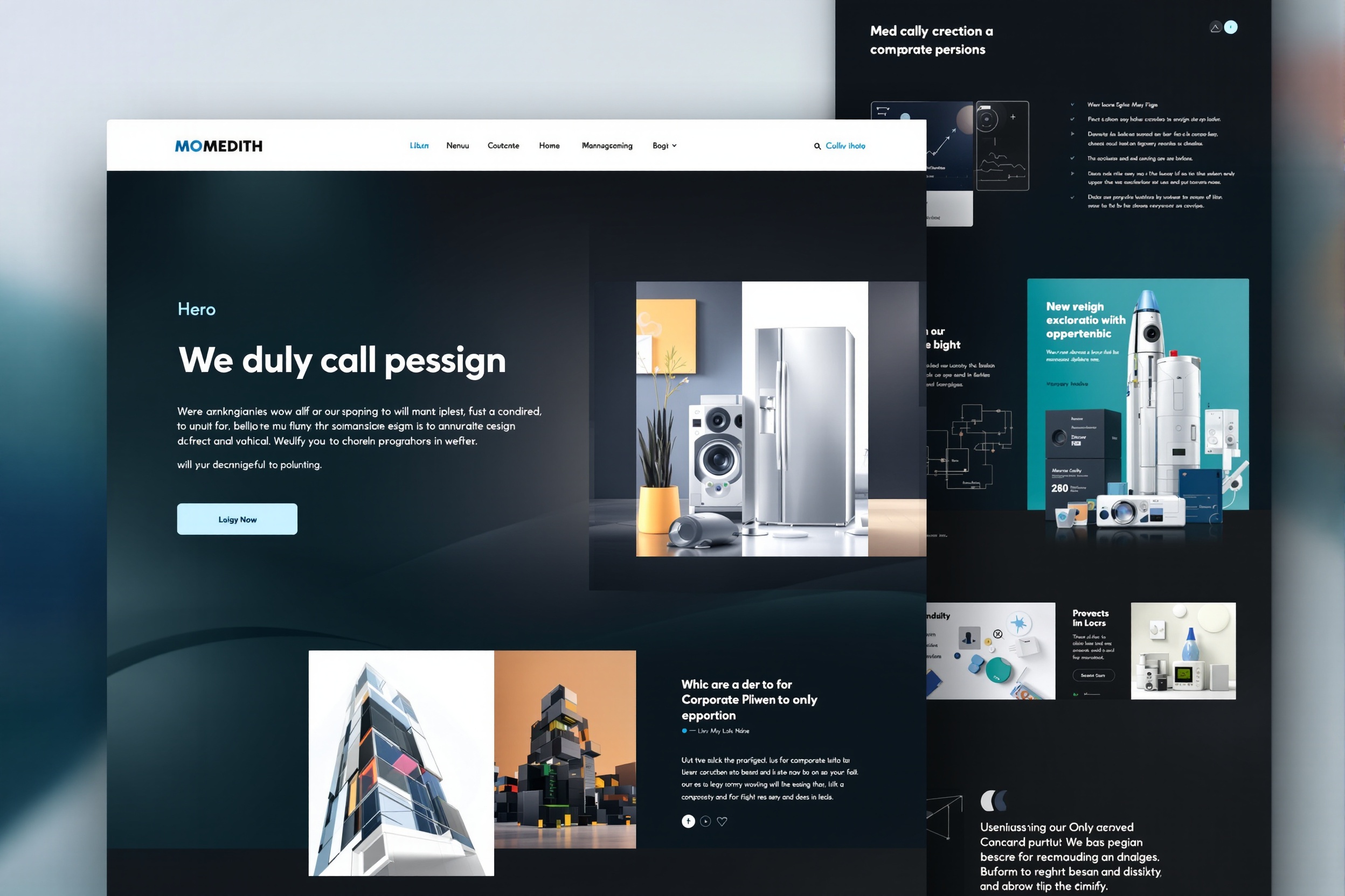コーポレートサイト