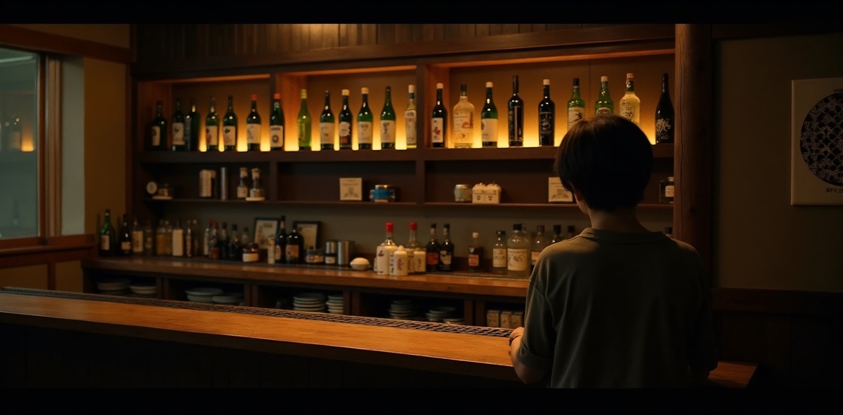 カウンターの端、常連にならない美学