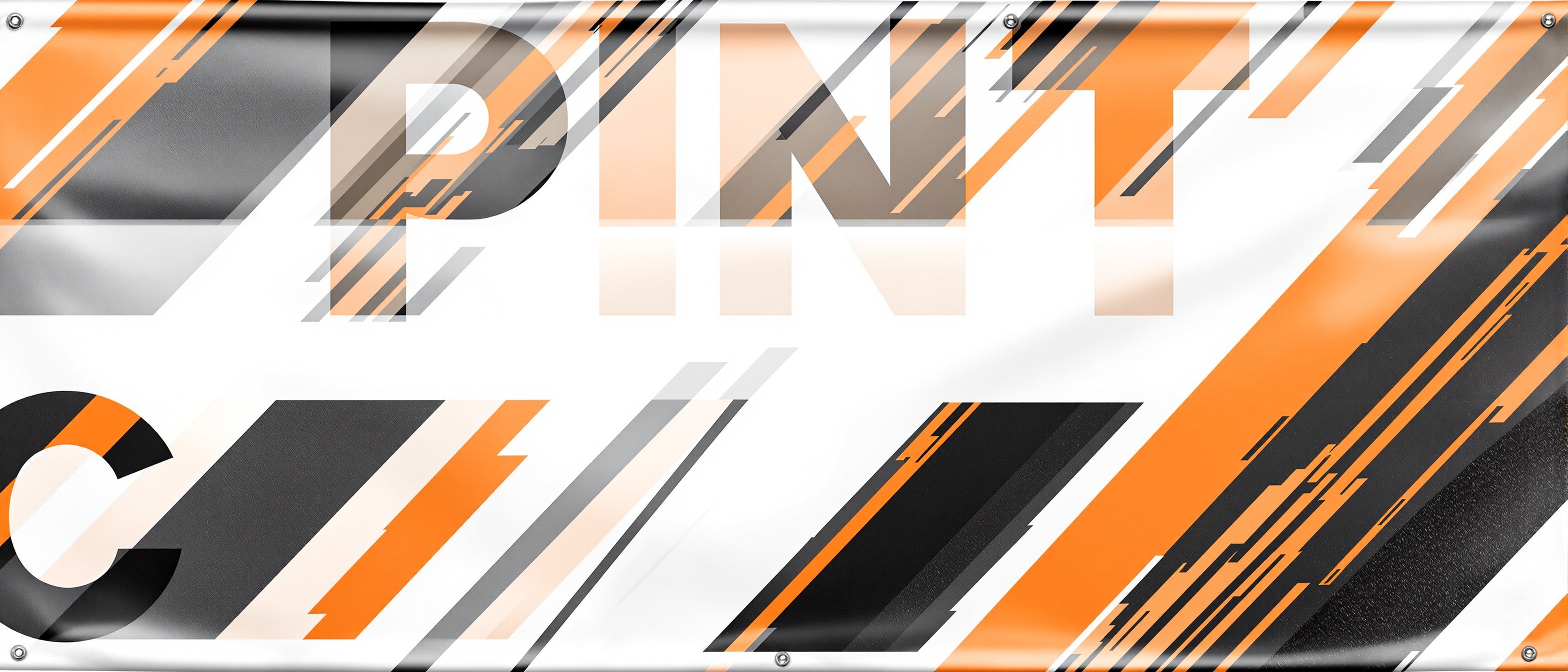 Vinyl banner example