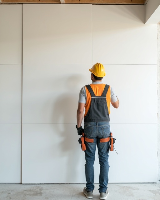 Professional plasterboard installation