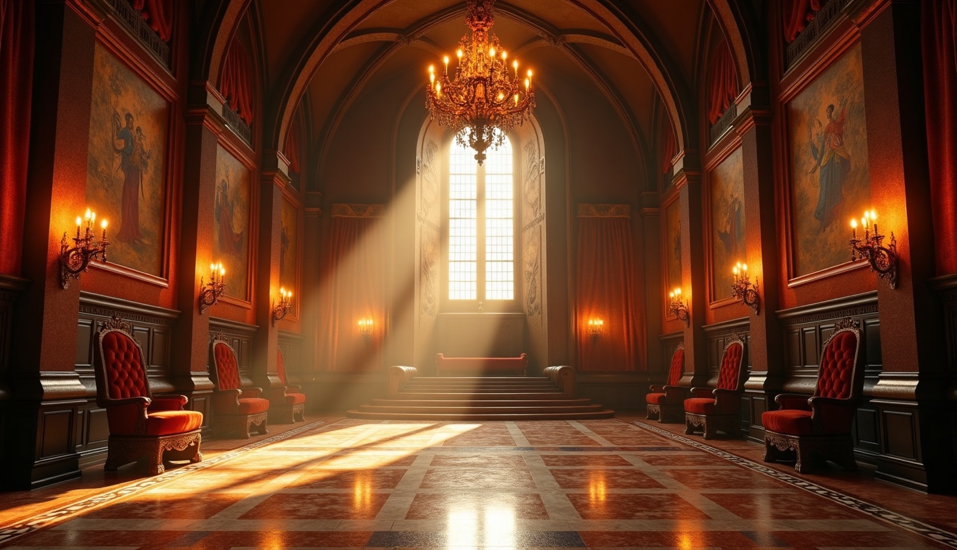 Grand estate castle hall