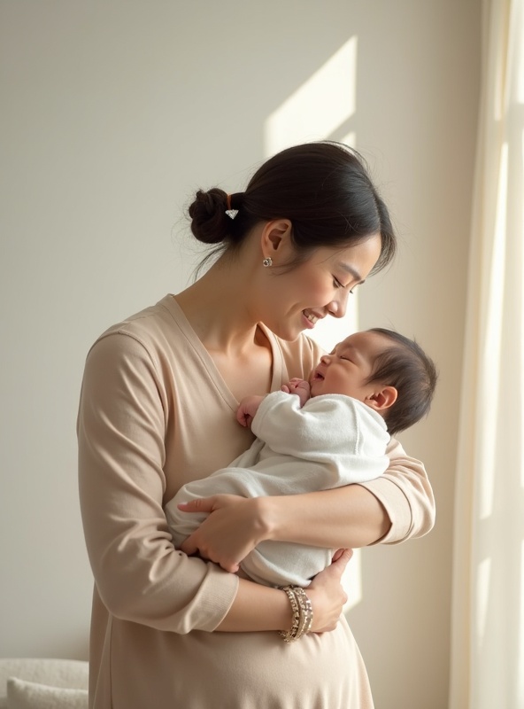 산모와 아기