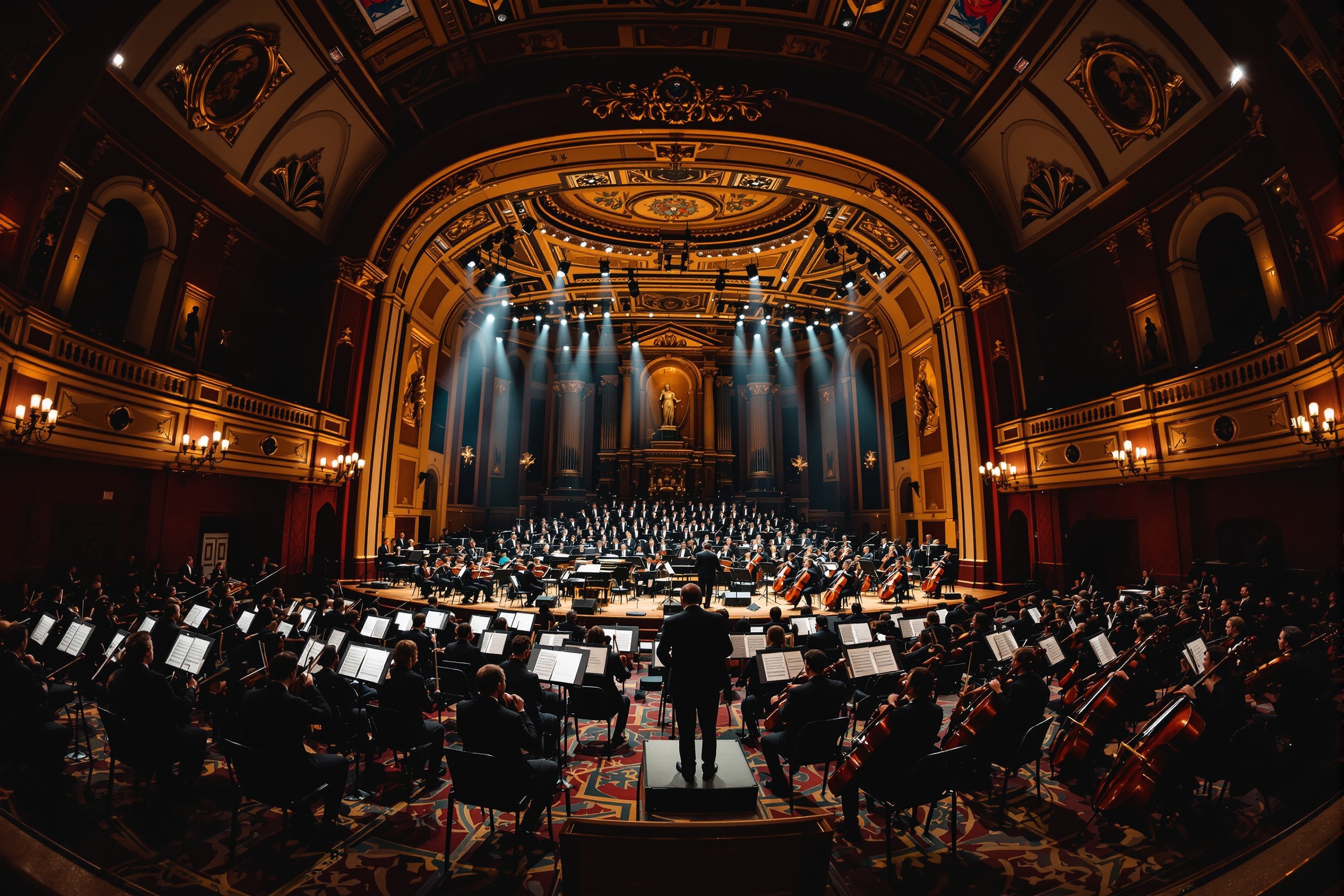 オーケストラ演奏会の全景