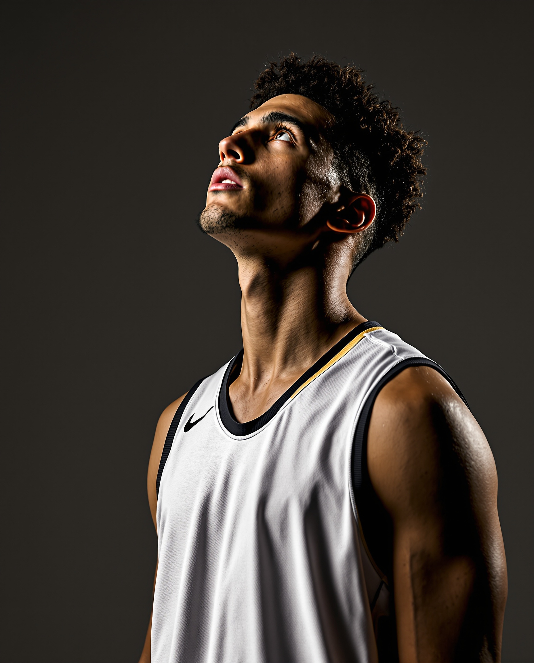 Athlete testimonial portrait