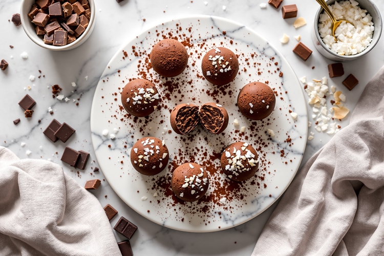 5-Minute Keto Chocolate Fat Bombs (3g Net Carbs)