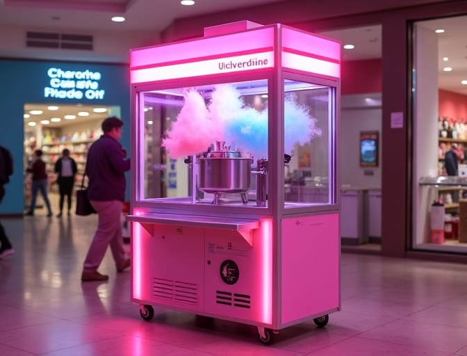 Máquina en centro comercial