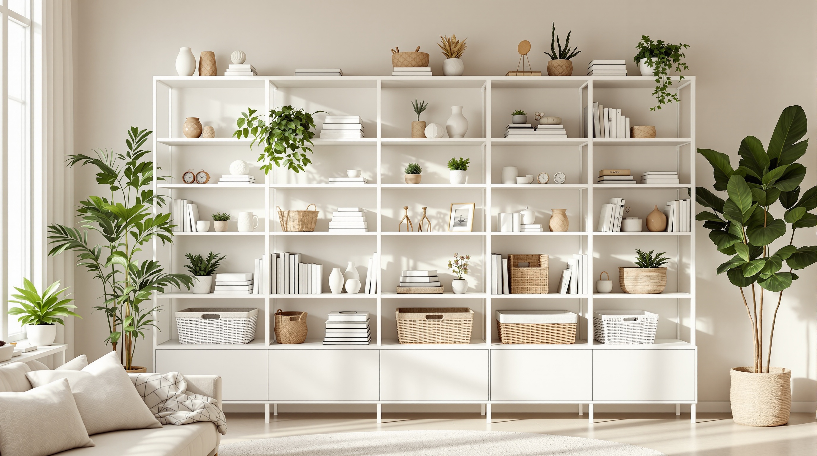 Organized home interior