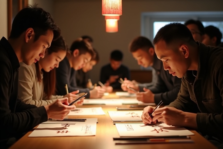Caligrafía y artes de la tinta