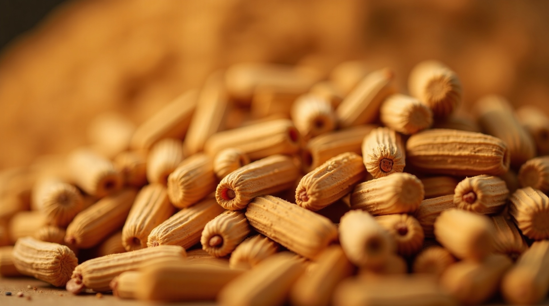 Wood Pellets Background