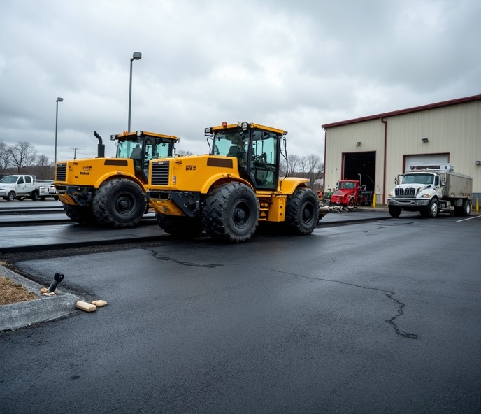 SAC union commercial paving crew