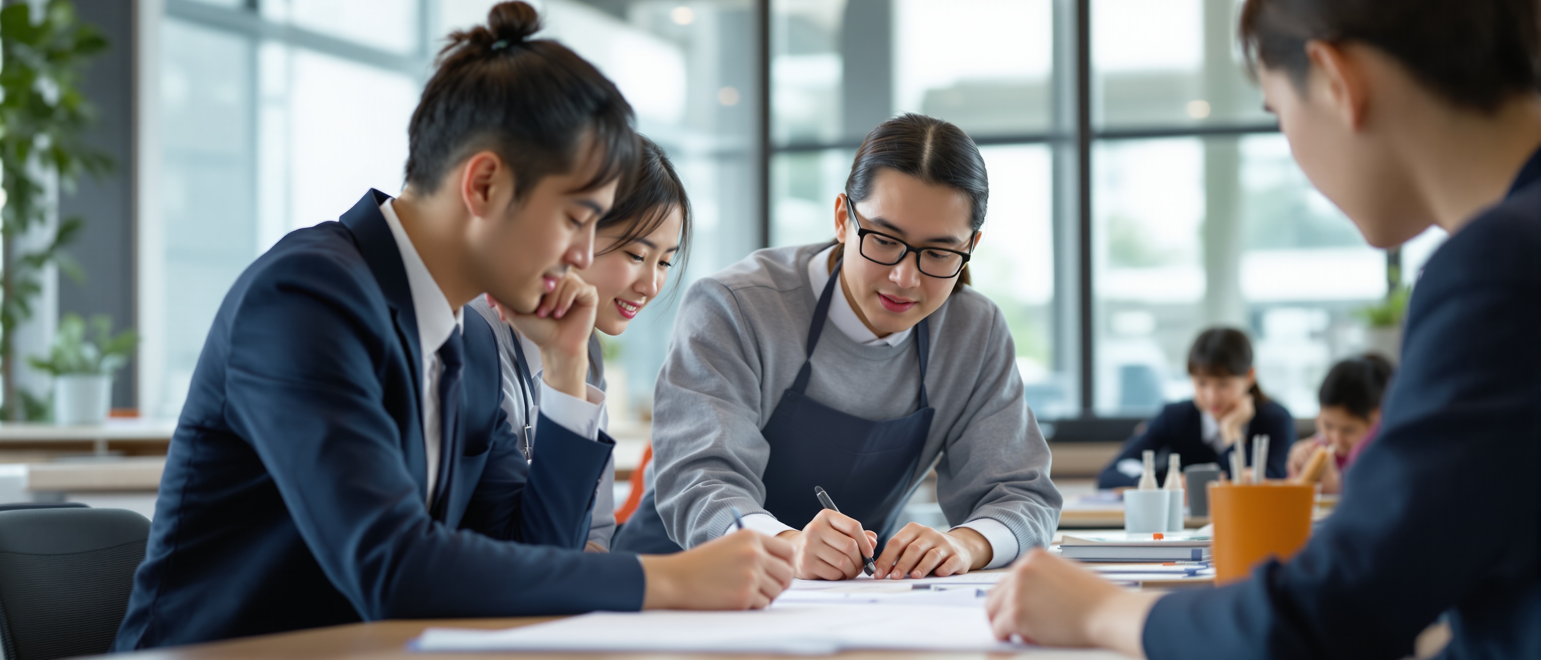 おかやま学習塾の講師陣