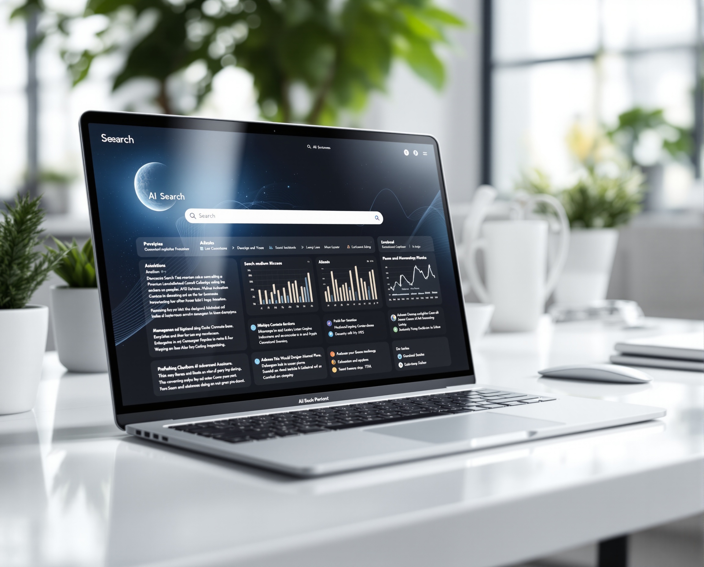 AI-powered search interface
