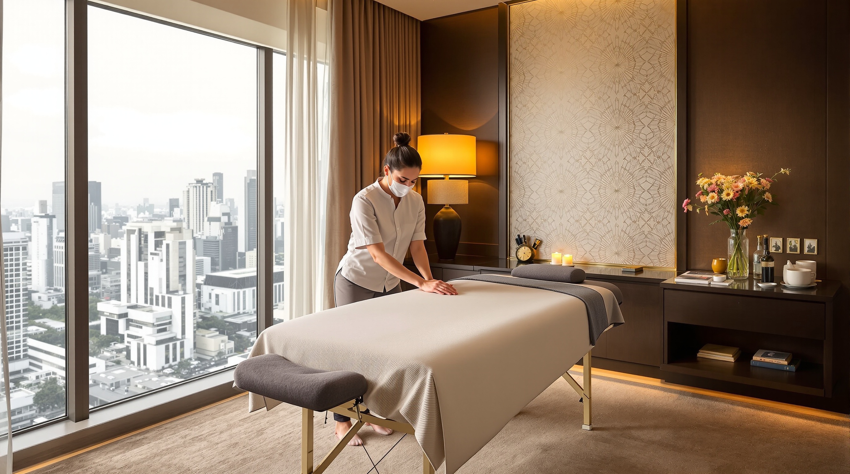 Hotel massage Makati - in-room massage service at luxury hotel