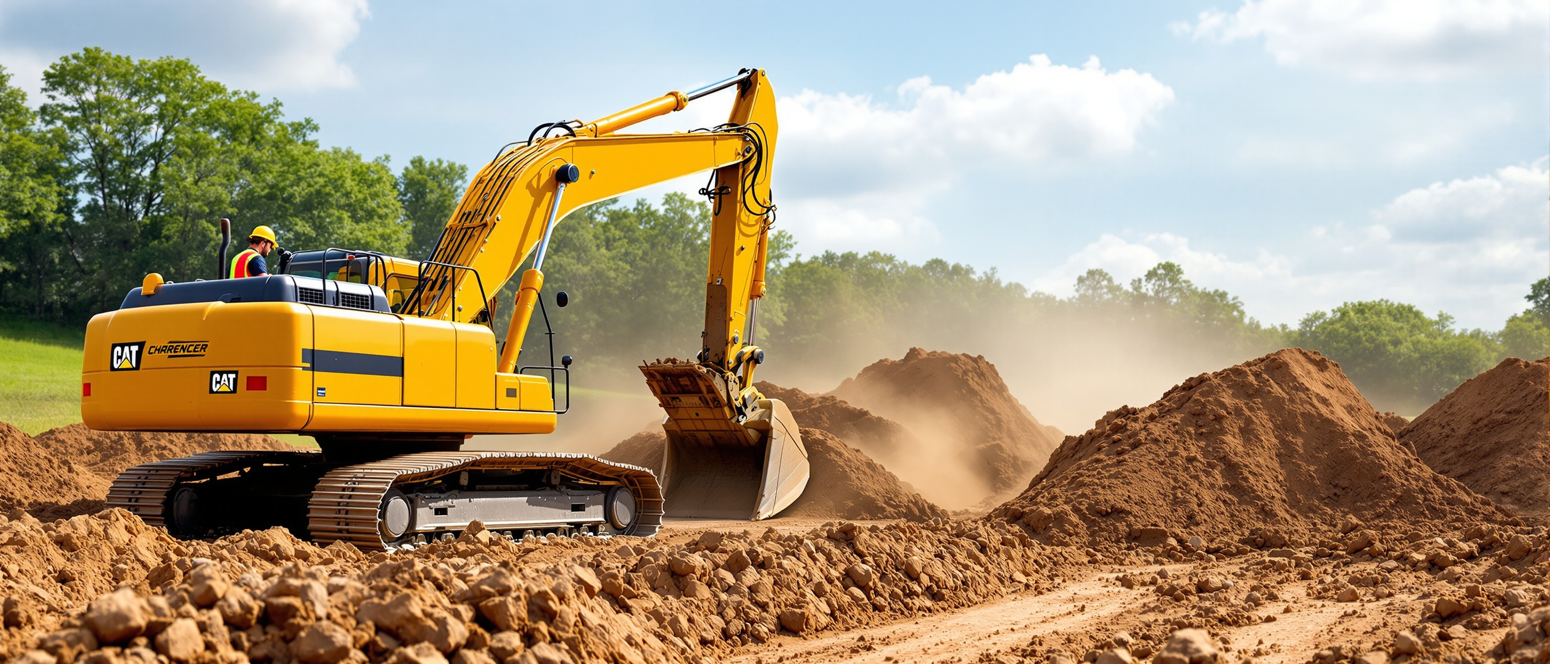 Professional earthmoving services in Knoxville TN