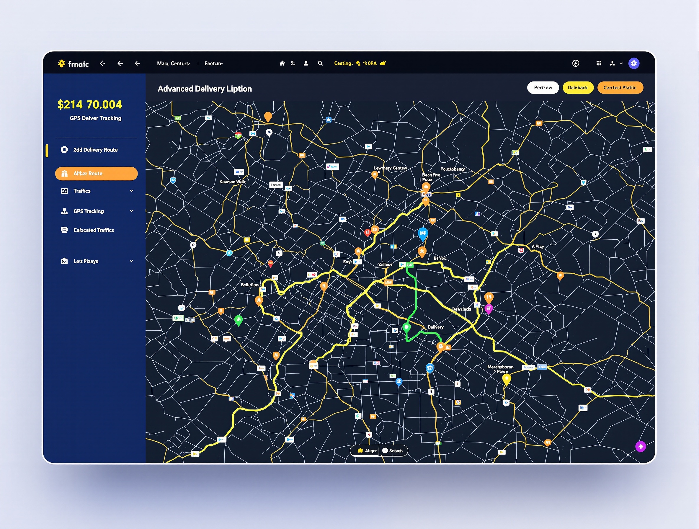 Route Optimization Dashboard
