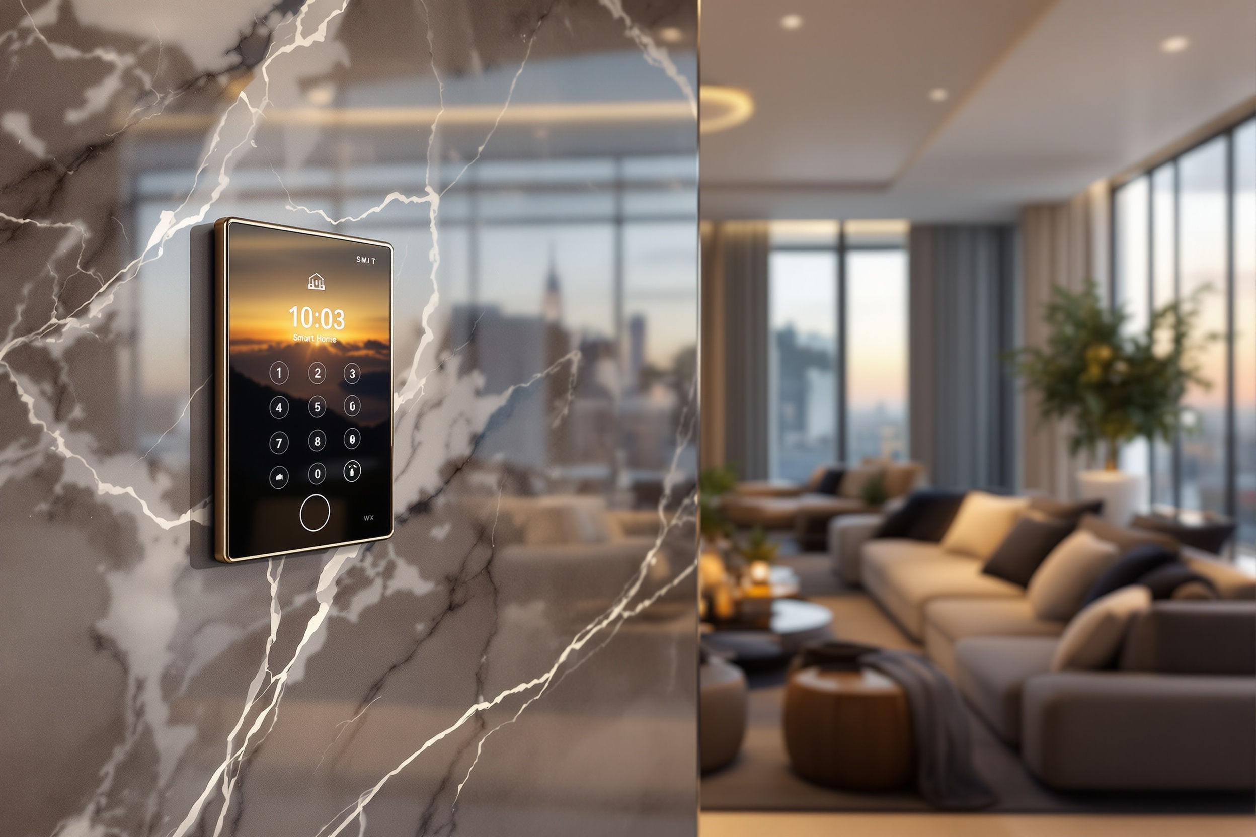 Vantage smart home installation in Mayfair