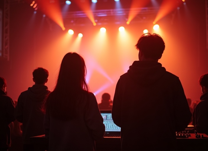 Highcode 학교 축제 현장