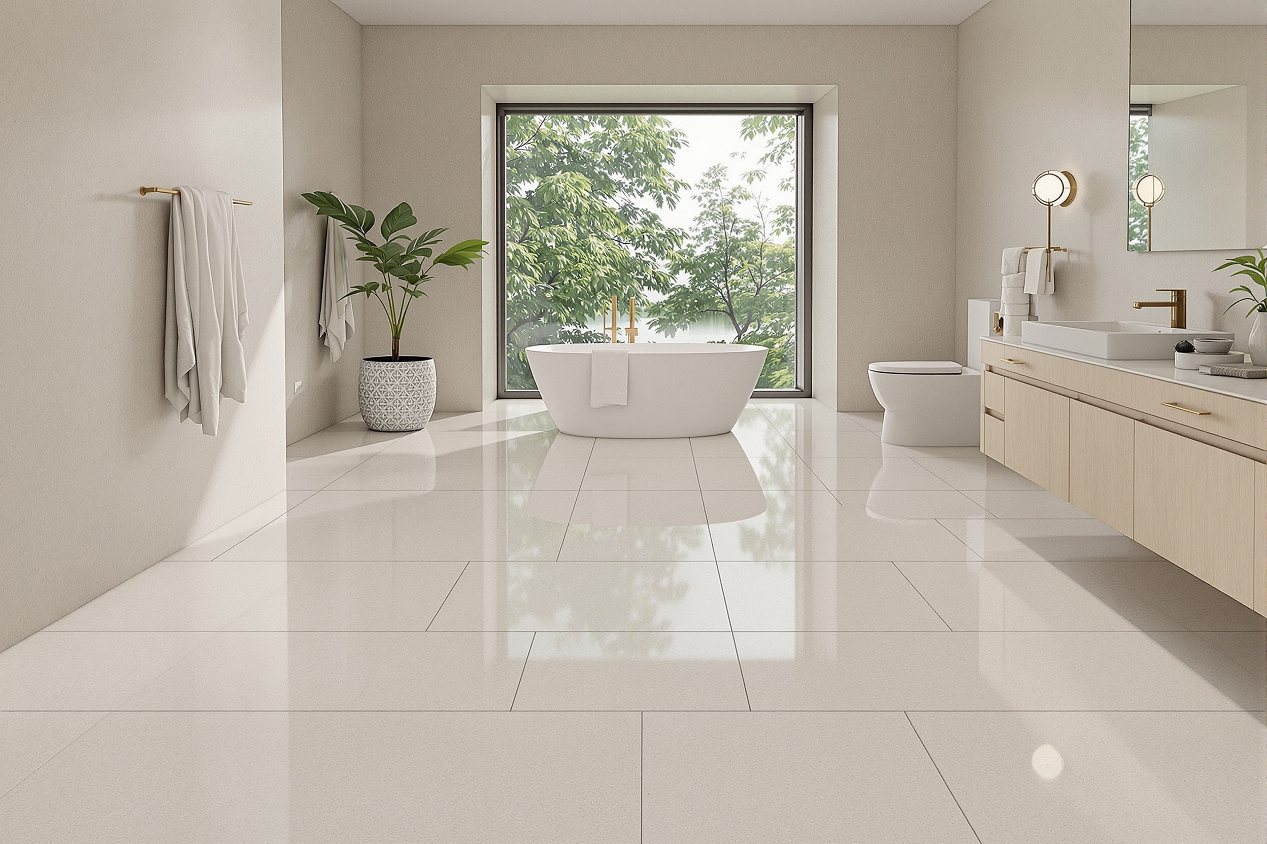 Grand format & effet minéral