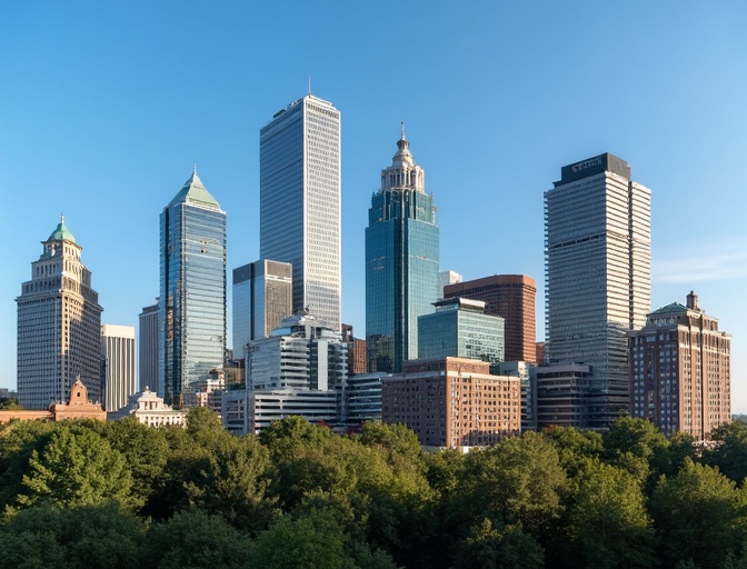 Charlotte NC Skyline