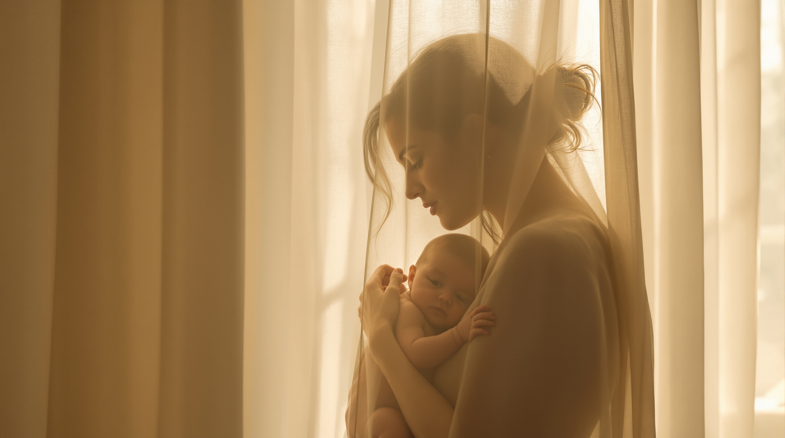 Mother cradling newborn — Precious Keepsakes Photography San Antonio