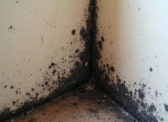 Damp and mould damage in residential property