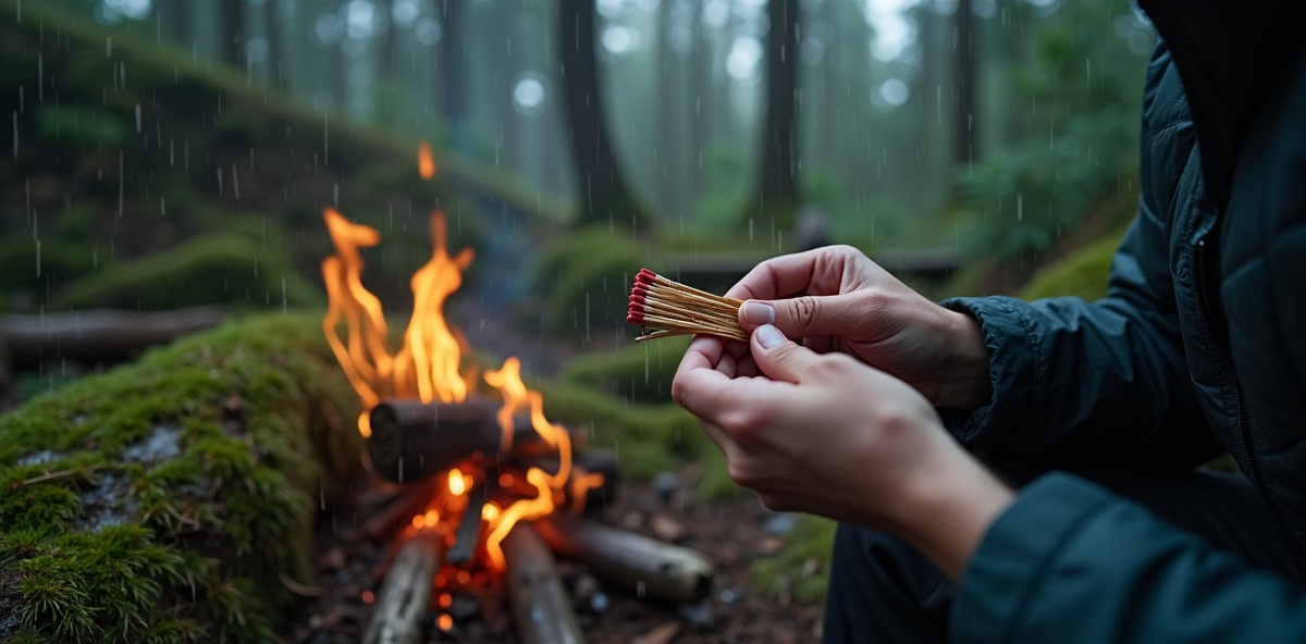 Master Fire Starting in Wet Conditions