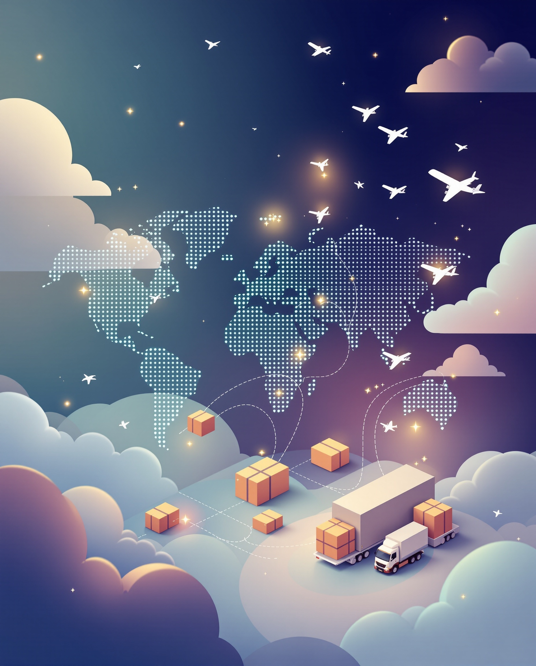 AllChinaBuy shipping guide with global logistics and spreadsheet organization