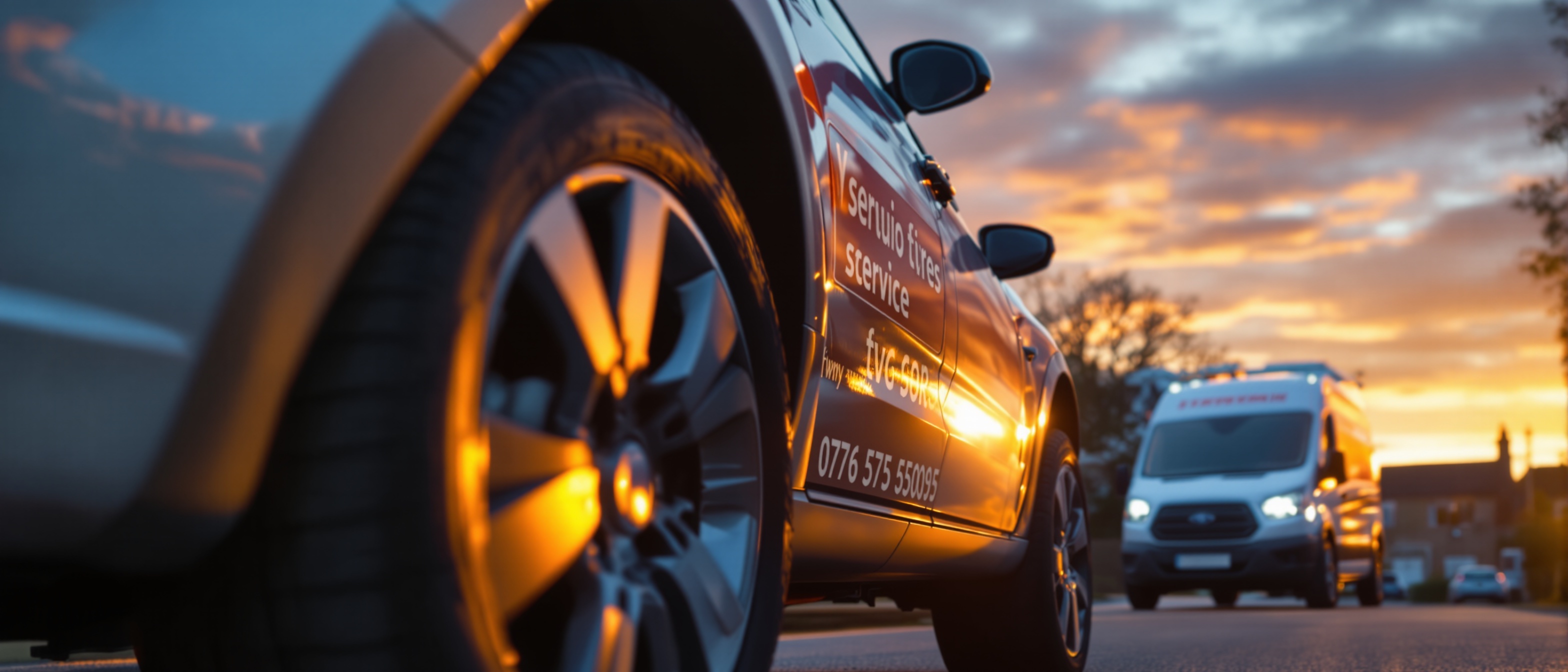 Mobile tyre fitting service