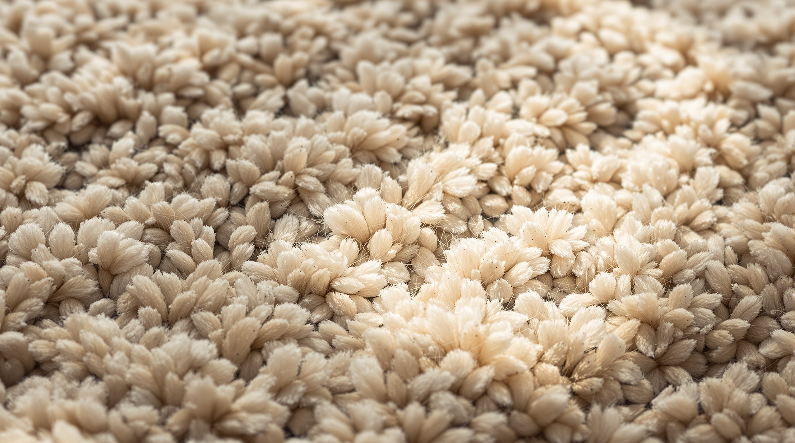 Neutral rug texture and warmth