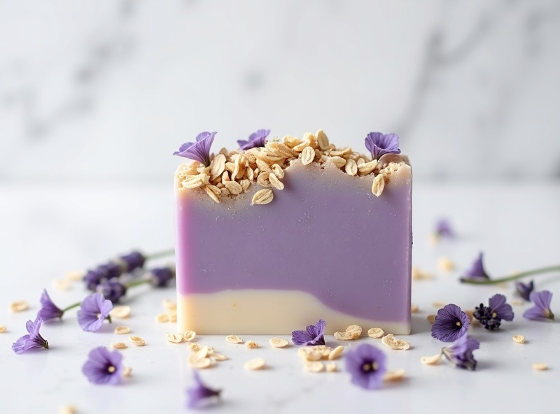 Sabonete Artesanal Lavanda & Aveia