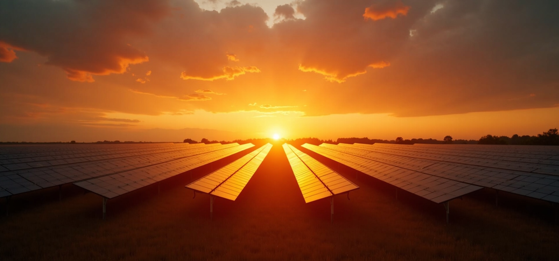 태양광 발전소 배경