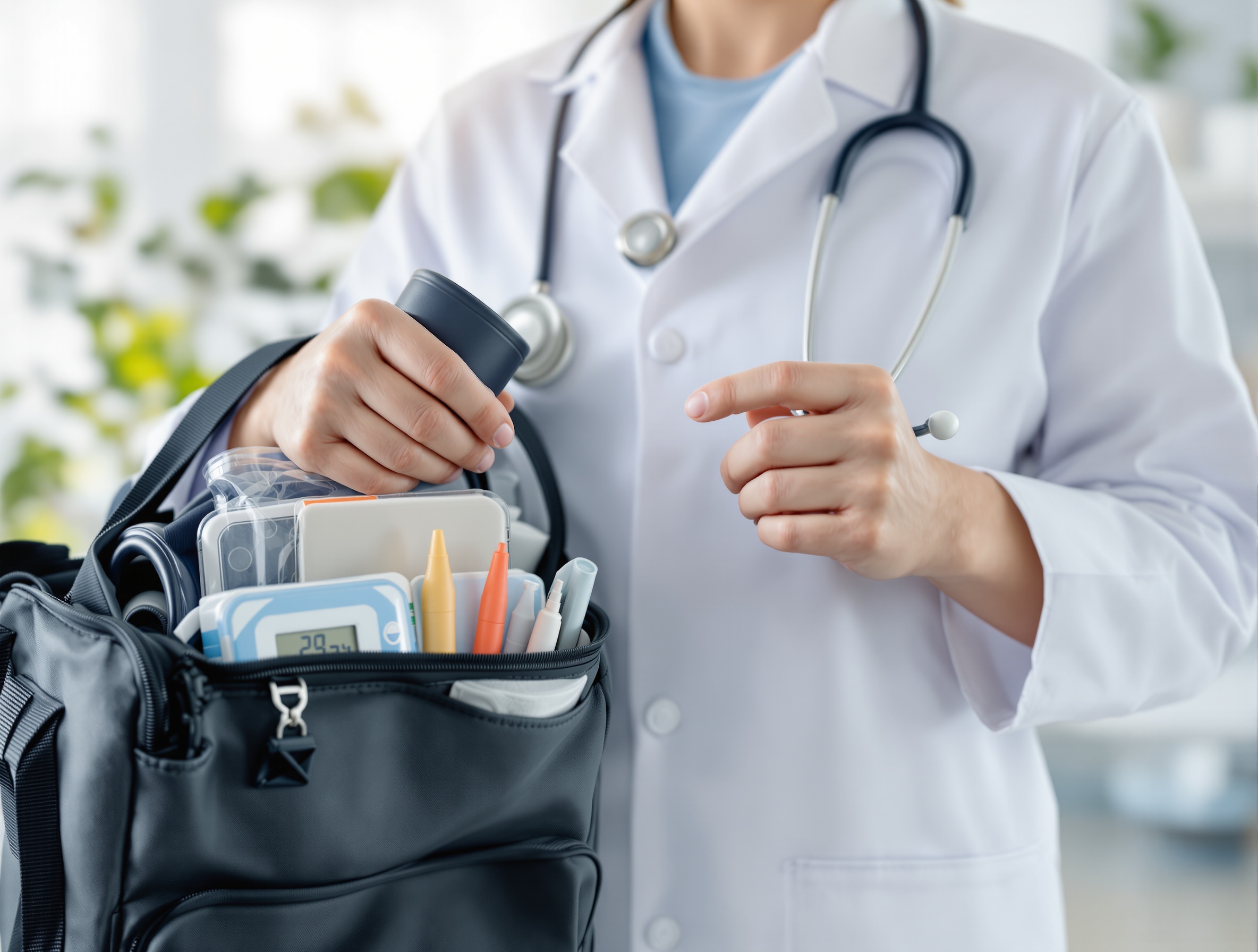 Professional healthcare services and medical equipment