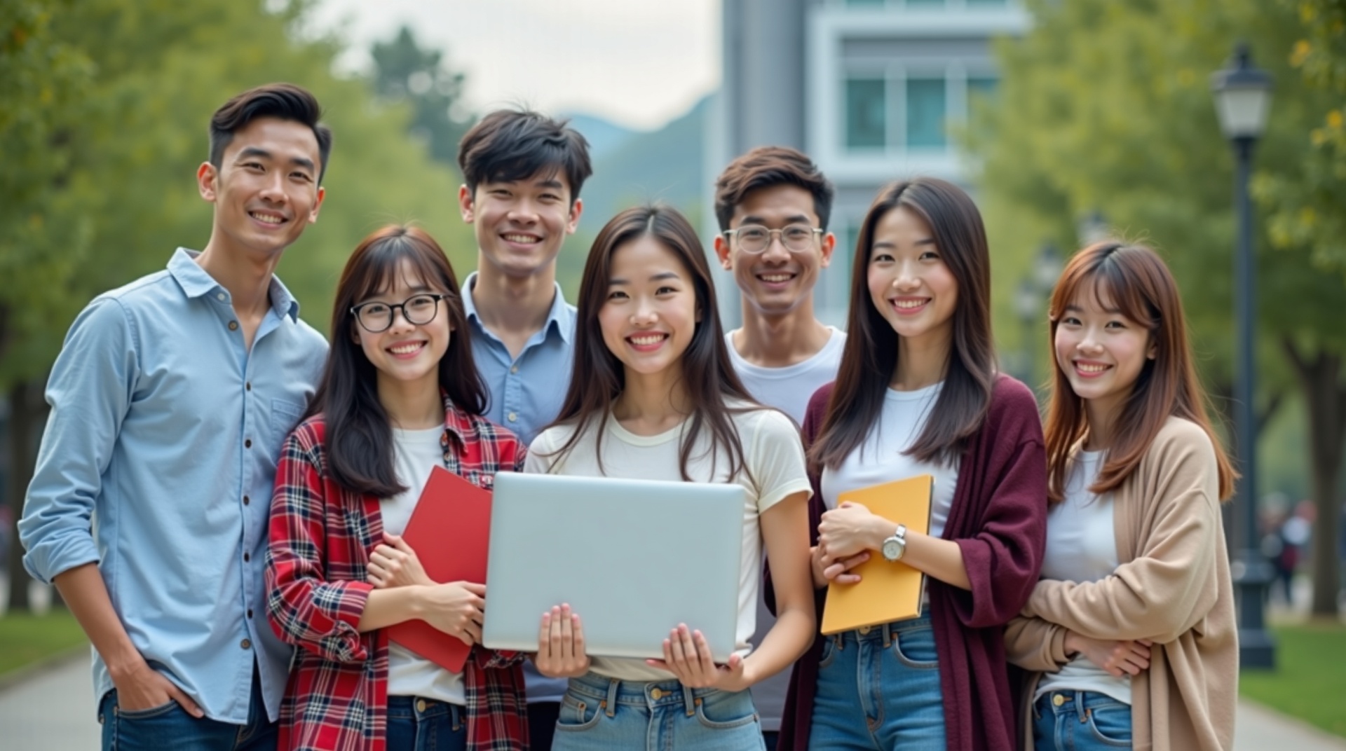 Vietnamese Students in Taiwan Campus