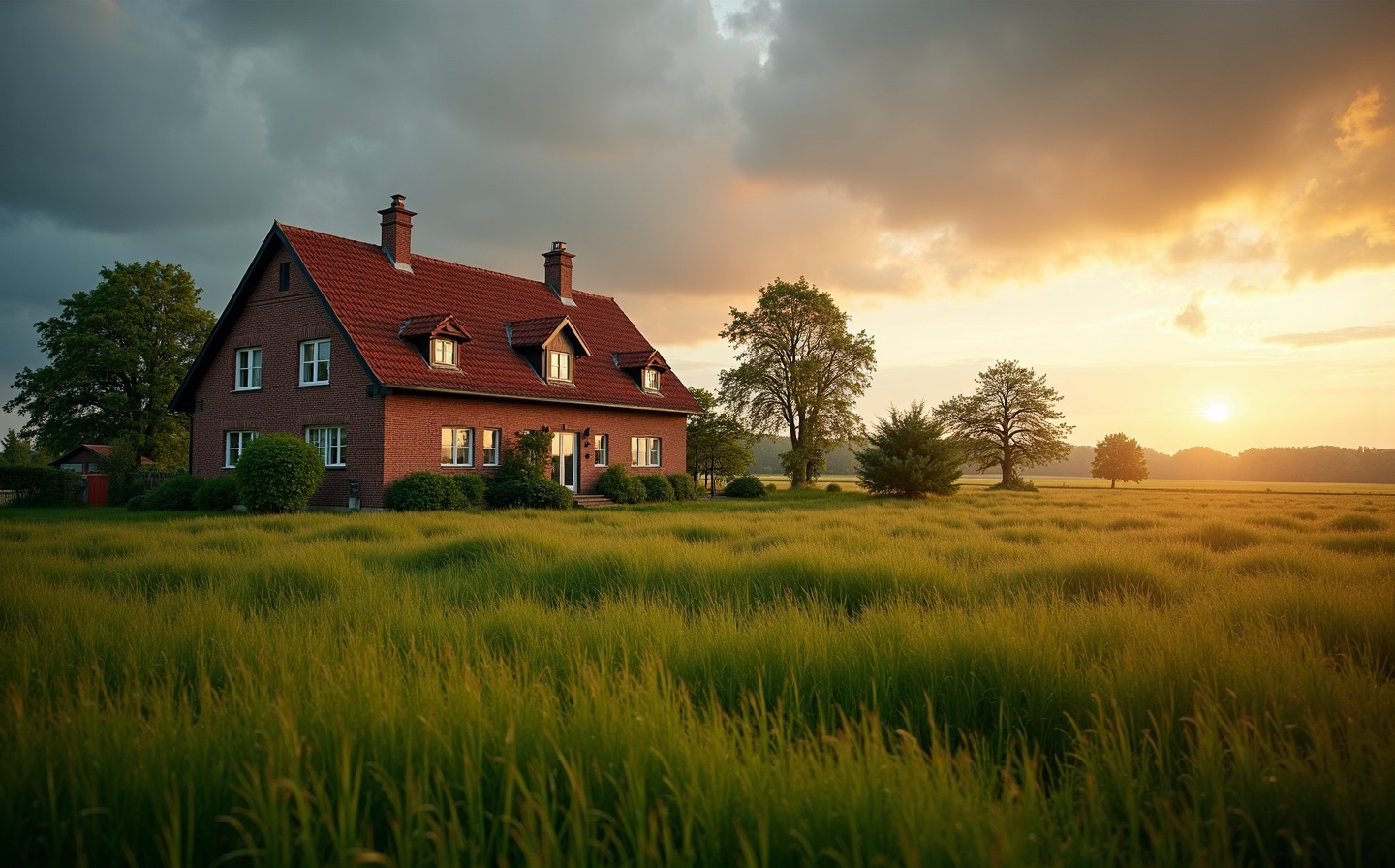 Typisches Einfamilienhaus in Aurich – Hauswert Aurich ermitteln