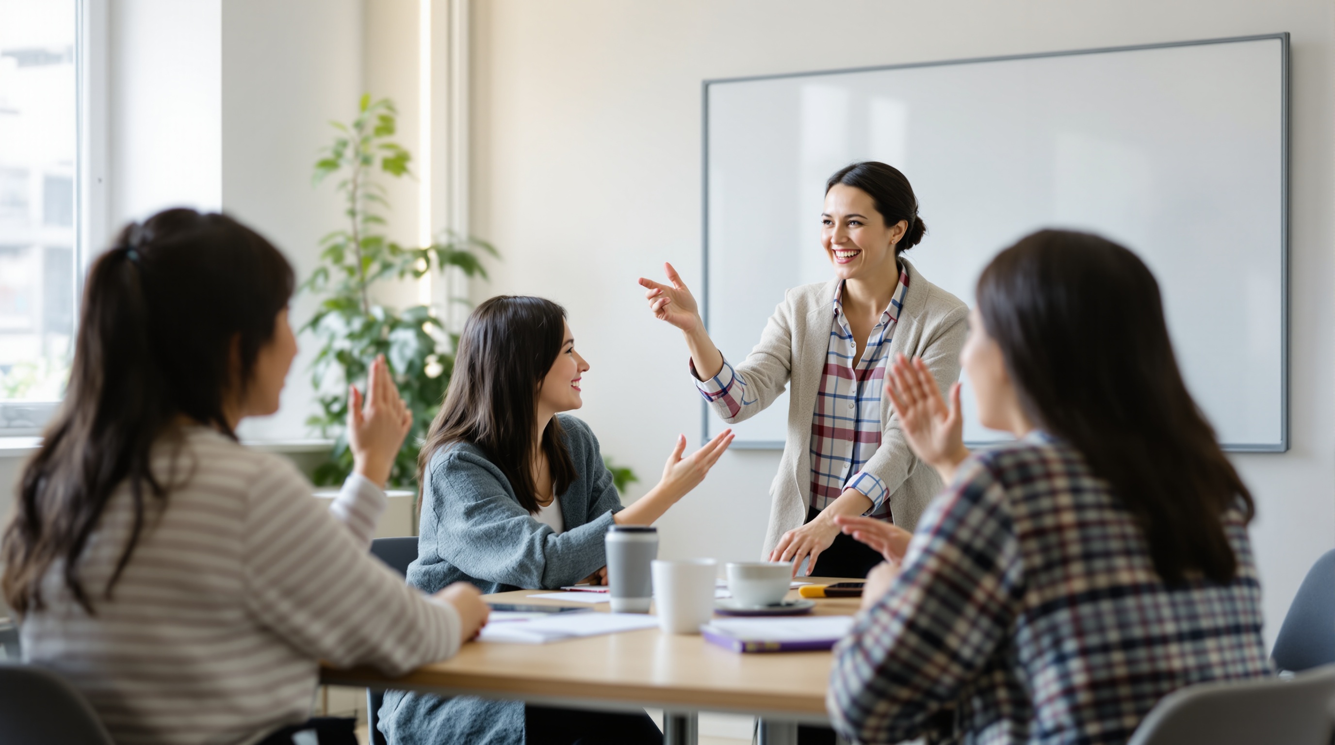 Native Teacher Group class