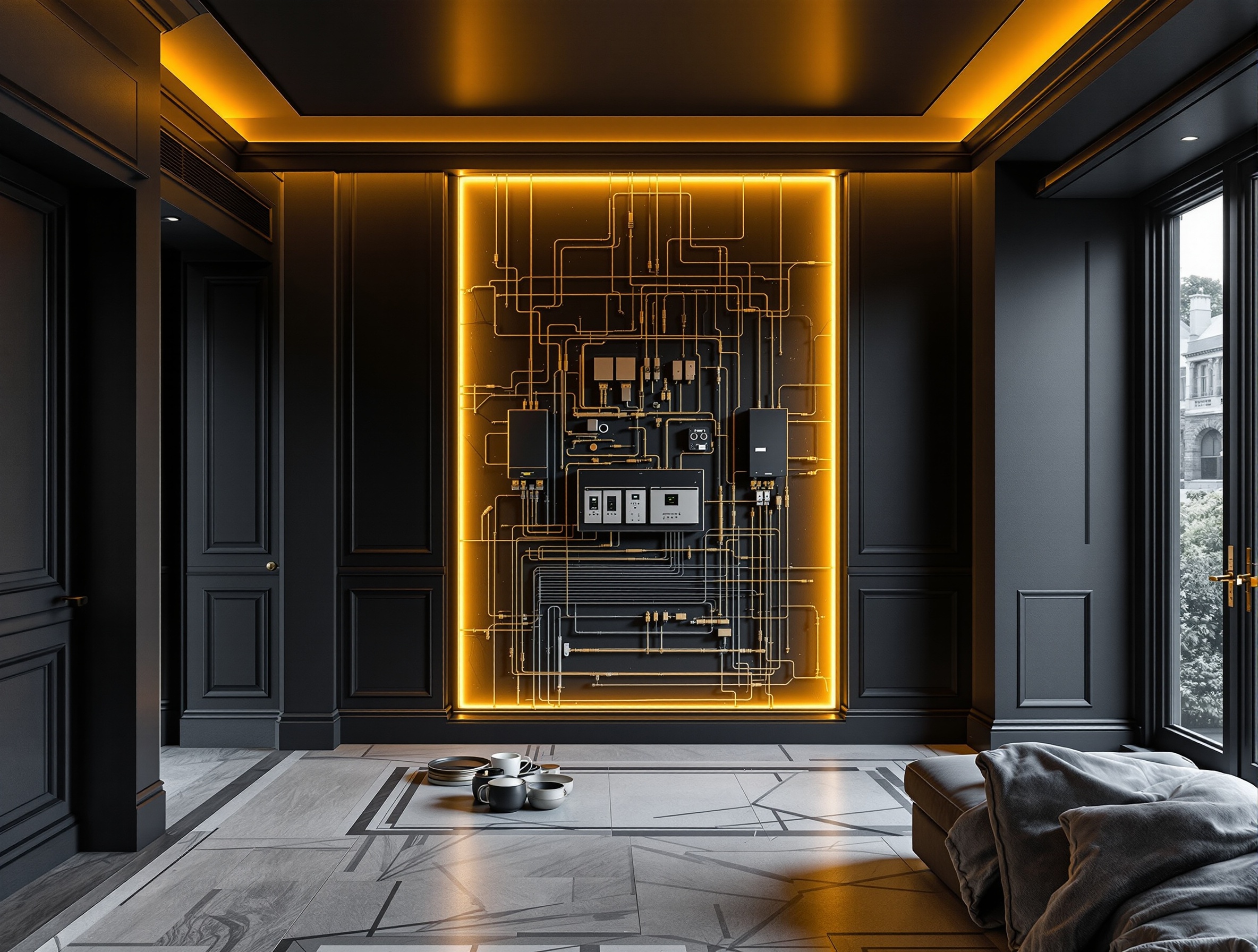 Electrical work in premium property
