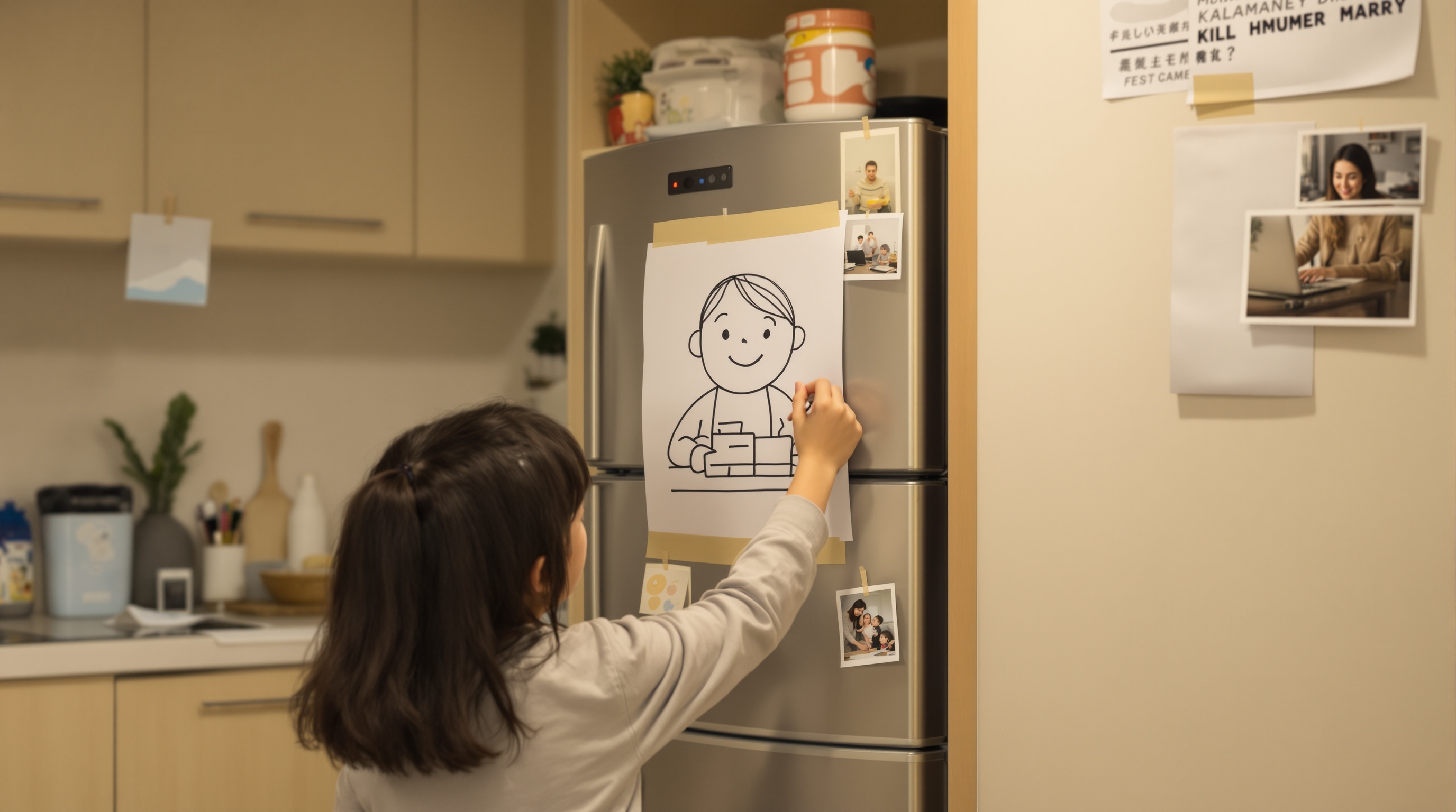 家族に見える仕事。在宅ワークで「ママも働いてる」実感