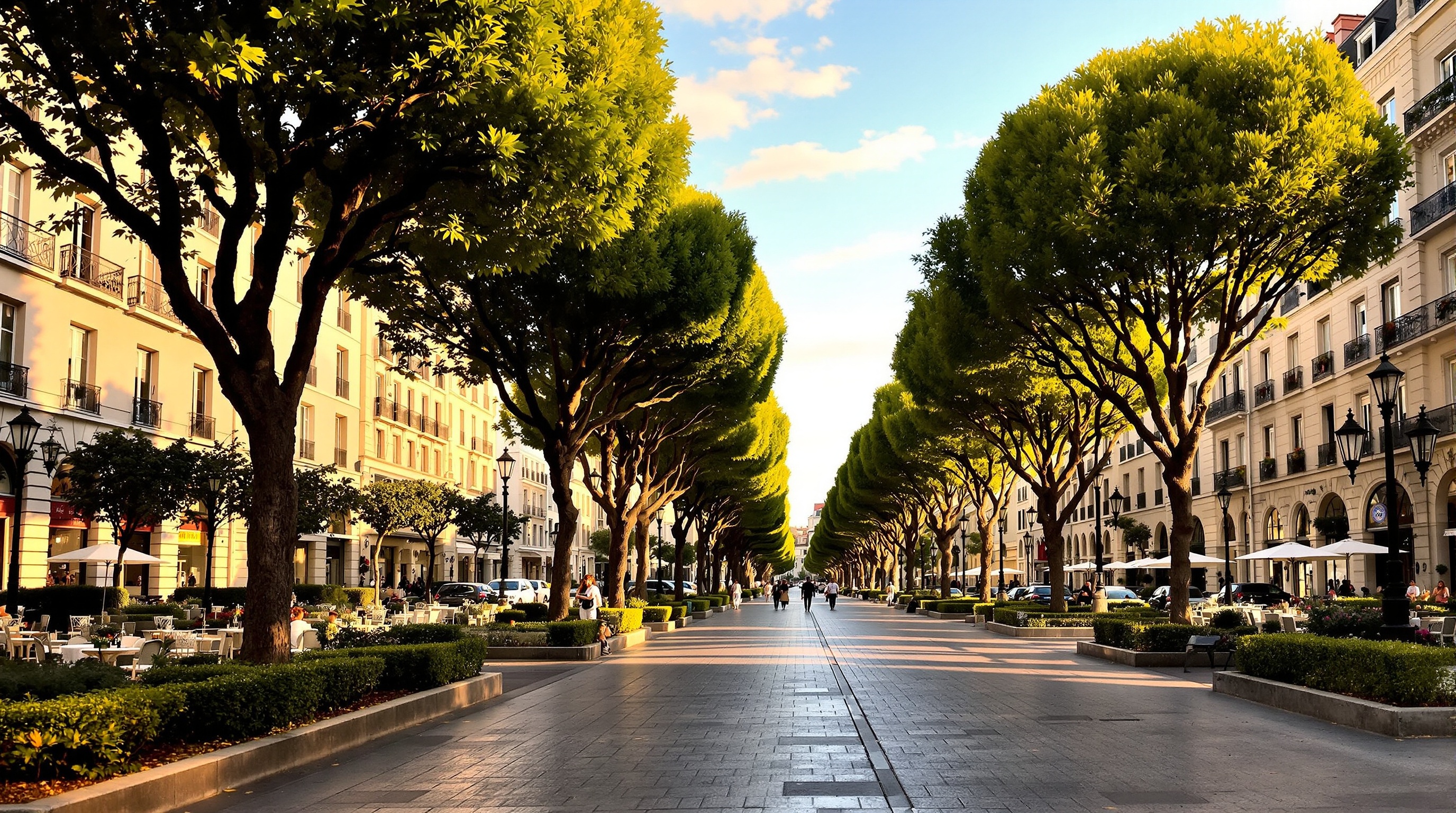 Cours Mirabeau, Aix-en-Provence