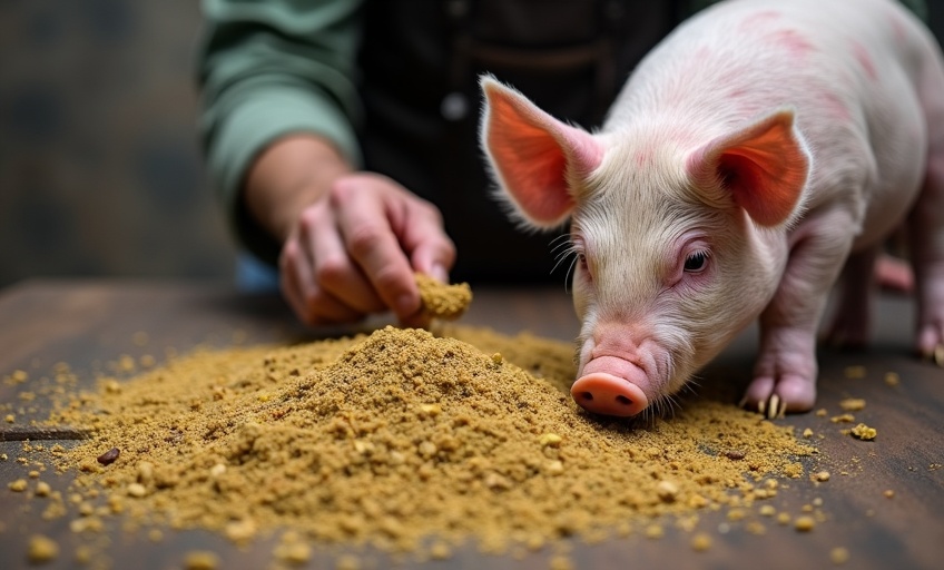 Tính chi phí premix heo thực tế